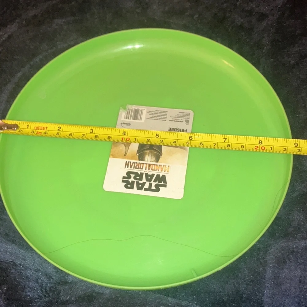 Green‎ Disney Baby Yoda Frisbee